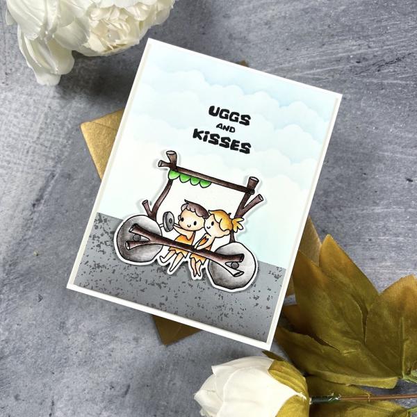 LDRS-Creative Natural Granite Texture  Clear Stamps