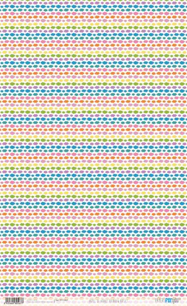 Paper For you - Rice Paper Kit -  Rainbow Basics  - Decoupage