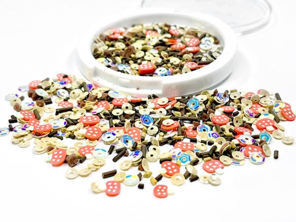 Picket Fence Studios -  Woodlands Sequin Mix  - Pailetten