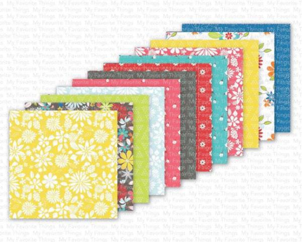 My Favorite Things Wildflowers 6x6 Inch Paper Pad