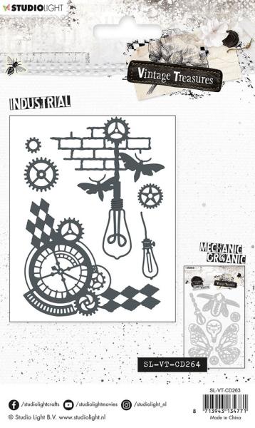 Studio Light Die Cut - Stanze - Vintage Treasures Industrial 