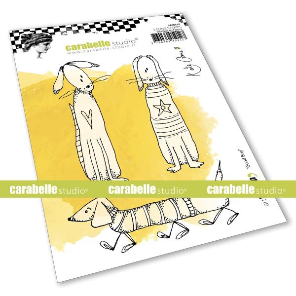 Carabelle Studio - Cling Stamp Art - Good Boy - Stempel