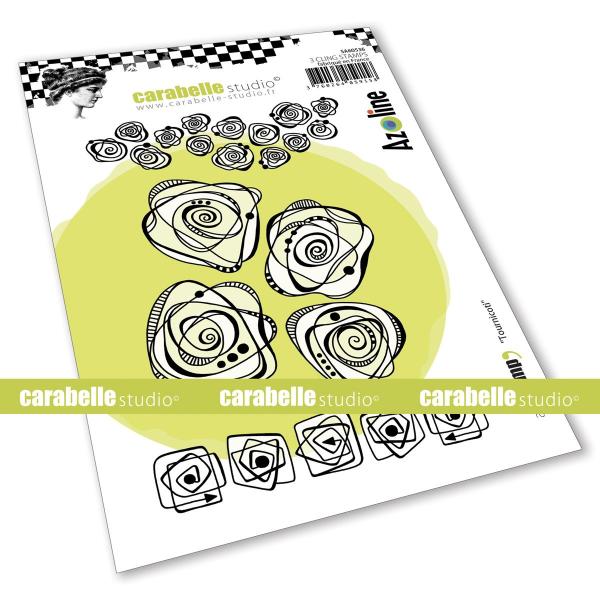Carabelle Studio - Cling Stamp Art - Tournicoti - Stempel