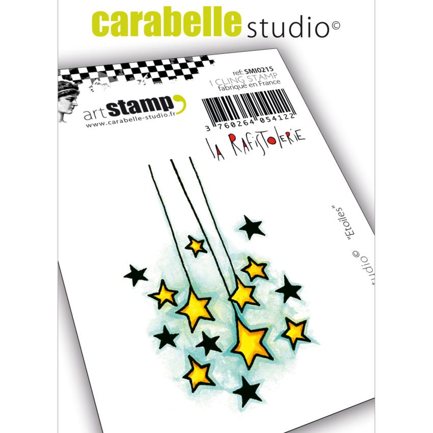 Carabelle Studio - Cling Stamp Art -  Sterne - Stempel