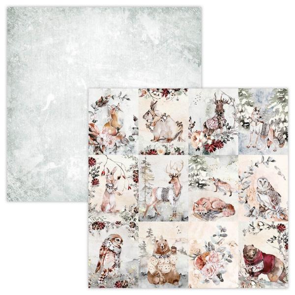 Studio Light - Designpapier  -  Ultimate Scrap Christmas Collection Paperset Background