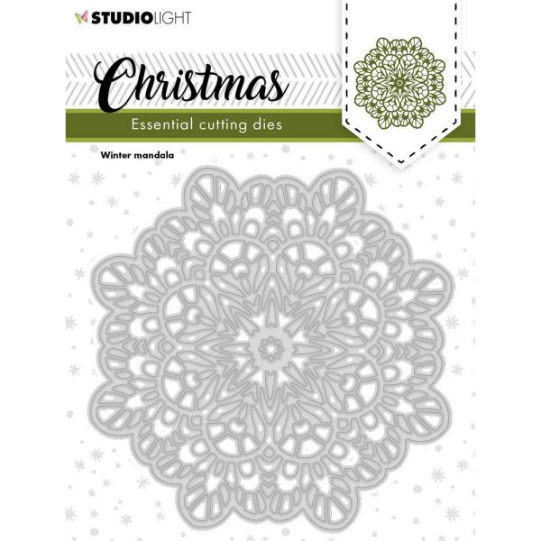 Studio Light - Die Cut - Christmas Winter Mandala - Stanze