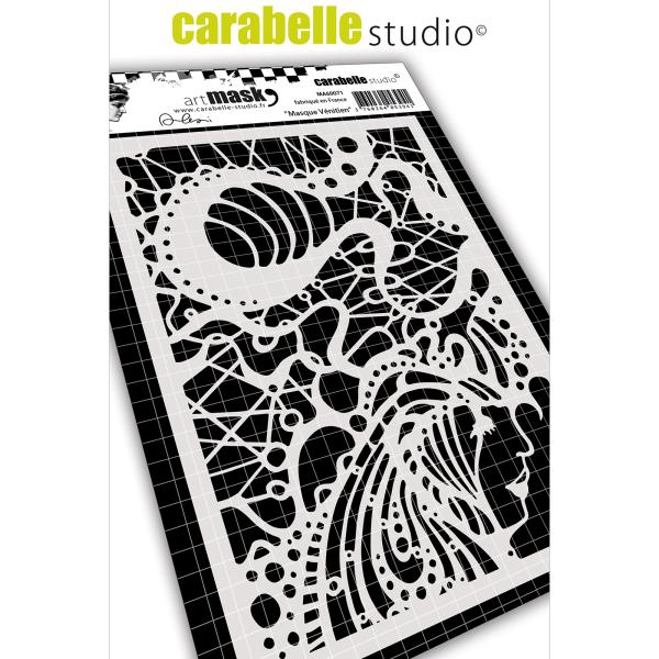 Carabelle Studio - Stencil - Venezolanische Maske - Schablone