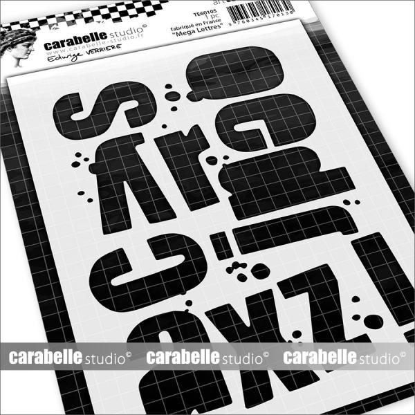 Carabelle Studio - Stencil -  Mega Letters - Schablone