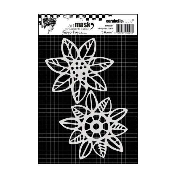 Carabelle Studio - Stencil - Blumen - Schablone