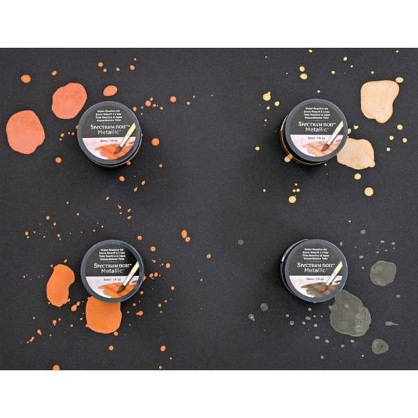Spectrum Noir - Metallic Liquid Ink -  " Vintage Metallics " Metallic Tinten -  4x30ml"