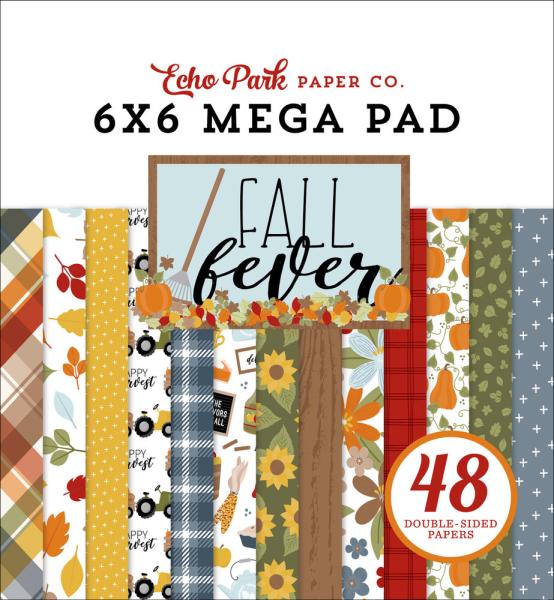 Echo Park - Cardmakers Mega Pad 6x6" -  "Fall Fever" - Paper Pack