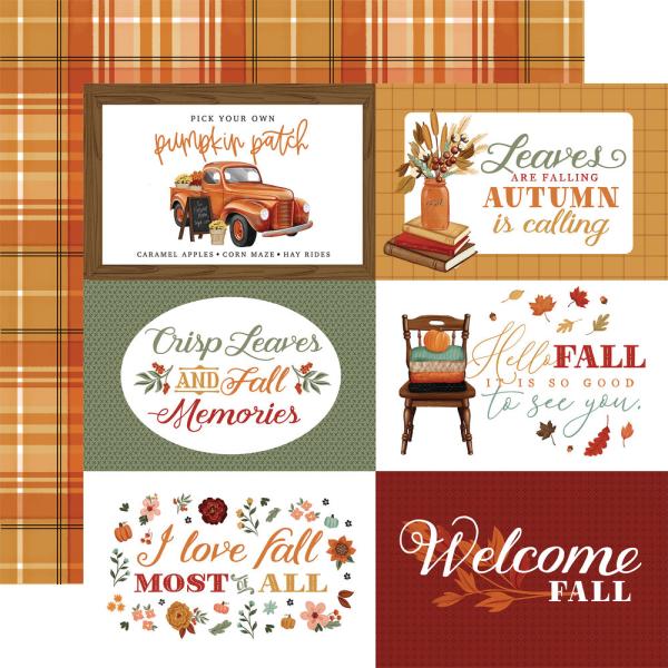 Carta Bella - Paper Pad 6x6" - "Welcome Fall" - Paper Pack