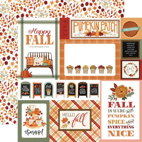 Carta Bella - Paper Pad 6x6" - "Welcome Fall" - Paper Pack