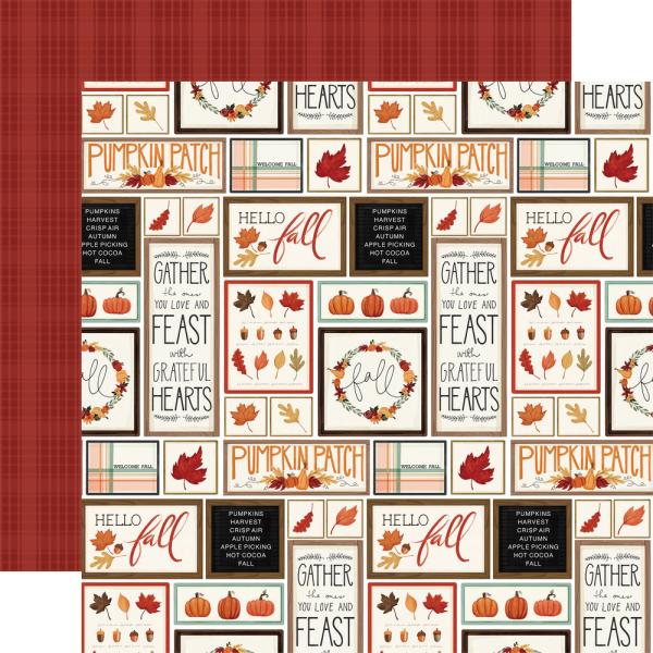 Carta Bella - Paper Pad 6x6" - "Welcome Fall" - Paper Pack
