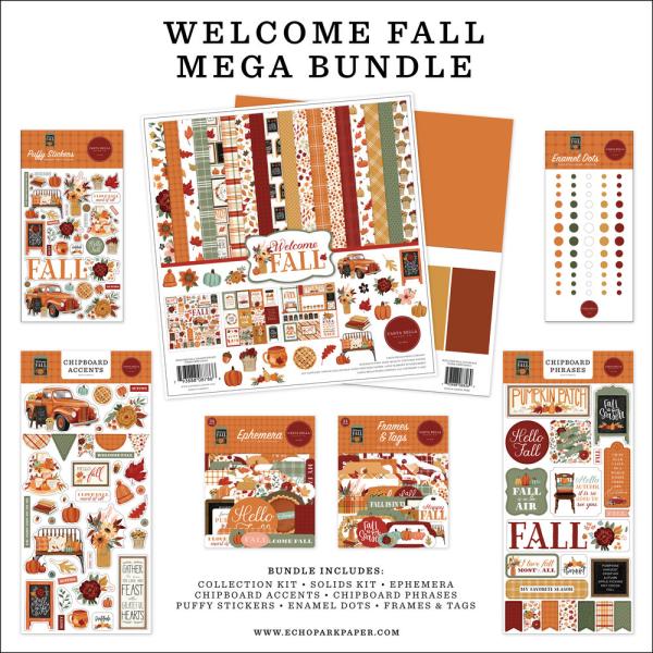 Carta Bella - Mega Bundle - "Welcome Fall" - Komplettpaket 