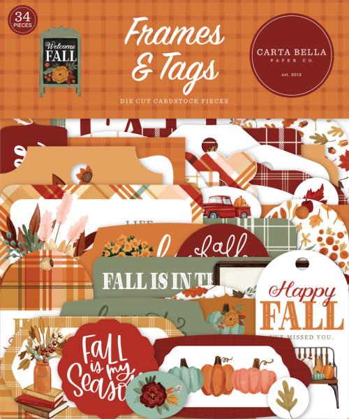 Carta Bella - Mega Bundle - "Welcome Fall" - Komplettpaket 