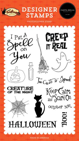 Carta Bella - Clear Stamp - "Creep It Real" - Stempelset