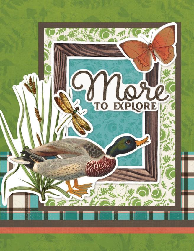 Simple Stories Simple Vintage Lakeside  Simple Cards Kit - Bits & Pieces