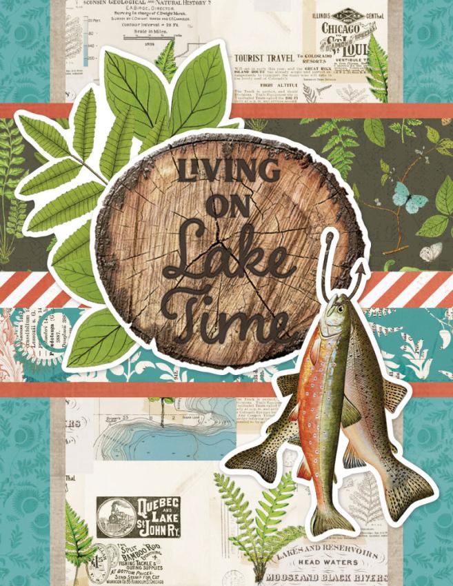 Simple Stories Simple Vintage Lakeside  Simple Cards Kit - Bits & Pieces
