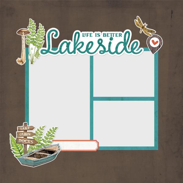 Simple Stories Simple Vintage Lakeside    -  Stanzteile