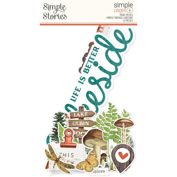 Simple Stories - Simple Vintage Lakeside  - Collectors Essential Kit 
