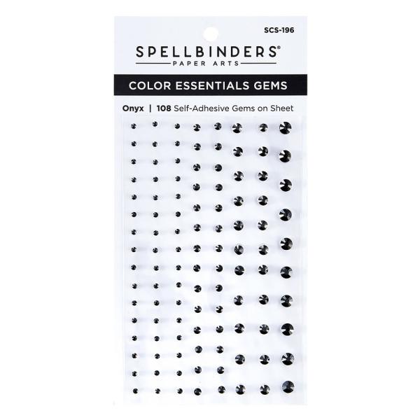 Spellbinders  "Onyx" Essentials Gems - Schmucksteine