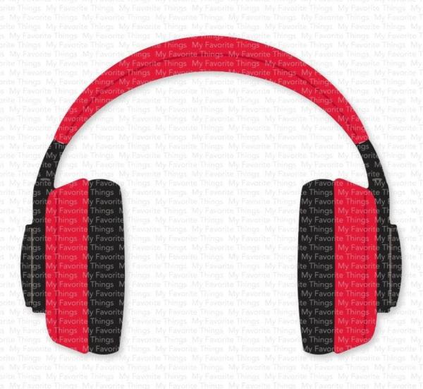 My Favorite Things Die-namics "Headphones" | Stanzschablone | Stanze | Craft Die
