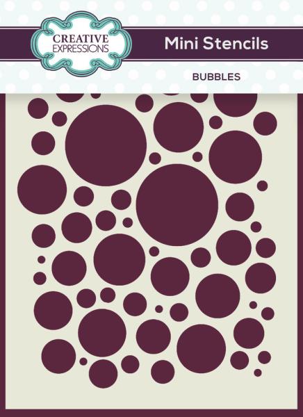 Creative Expressions - Stencil -  Bubbles  - Schablone