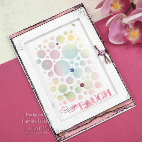 Creative Expressions - Stencil -  Bubbles  - Schablone