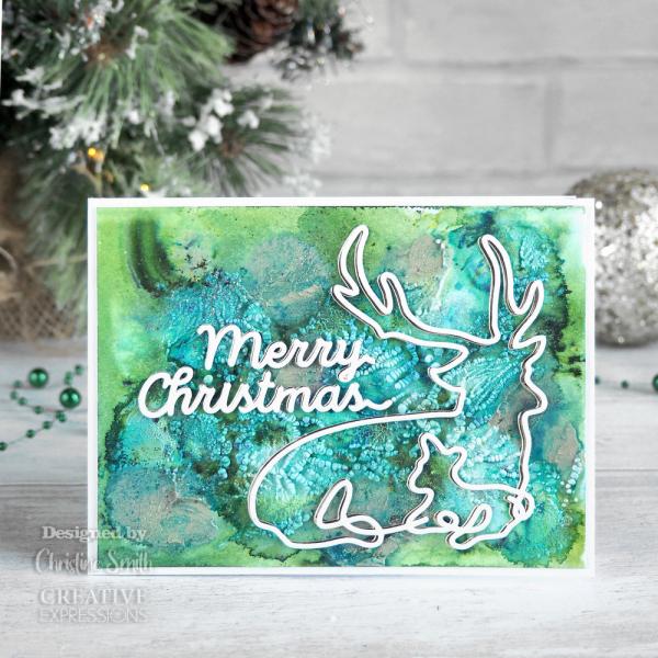 Creative Expressions - Paper Cuts Craft Dies -  One-liner Collection - Safe & Warm  - Stanze