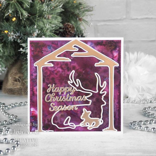 Creative Expressions - Paper Cuts Craft Dies -  One-liner Collection - Safe & Warm  - Stanze