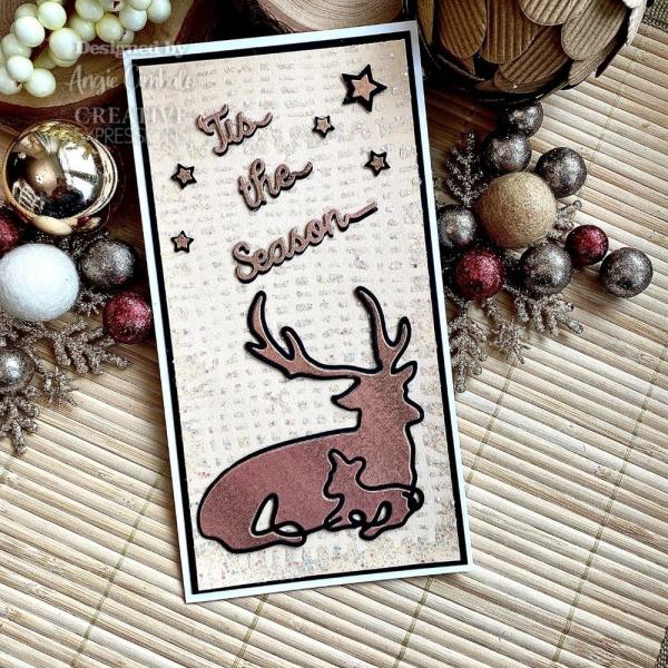 Creative Expressions - Paper Cuts Craft Dies -  One-liner Collection - Safe & Warm  - Stanze