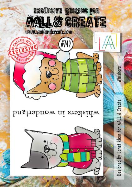 AALL and Create - Stamp -  Whiskers  - Stempel A7