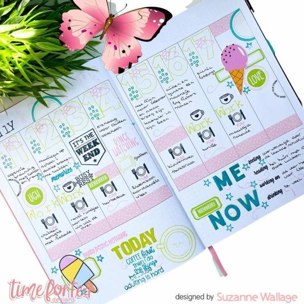 Time For Tea Clear Stamps  Down Time 