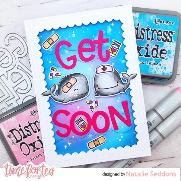 Time For Tea Clear Stamps Get Whale Soon