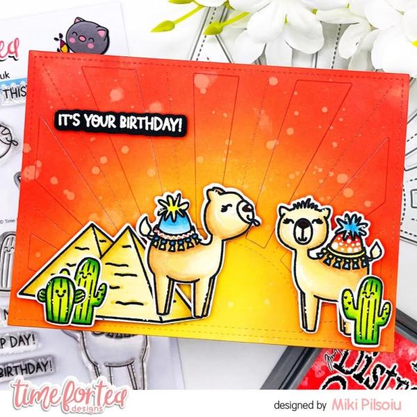Time For Tea Clear Stamps Happy Hump Day