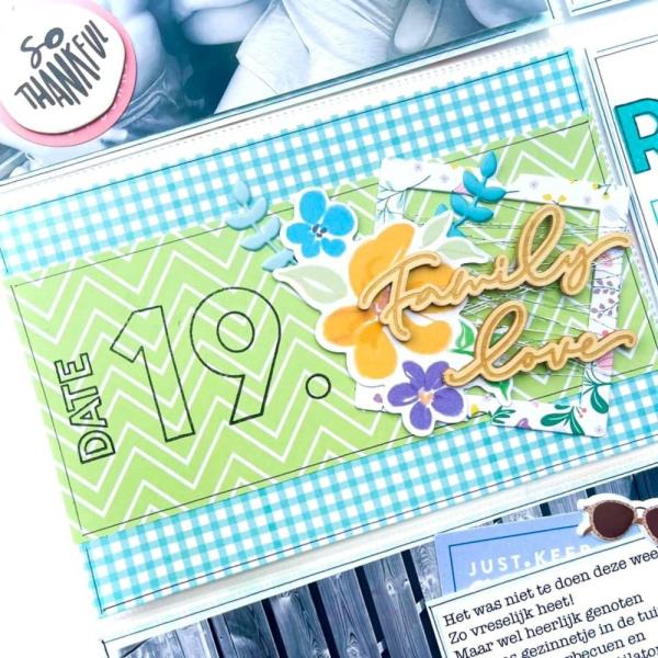 Time For Tea Clear Stamps  Harry Outline Large Numbers