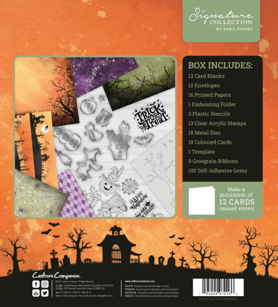 Crafters Companion - Sara Signature Box Halloween Collection