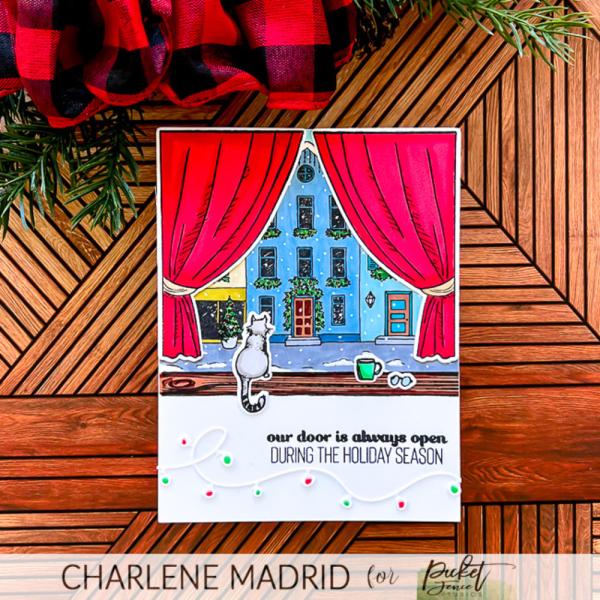 Picket Fence Studios - Dies - "Scene Building Strings of Lights " - Stanze (PFSD-276)