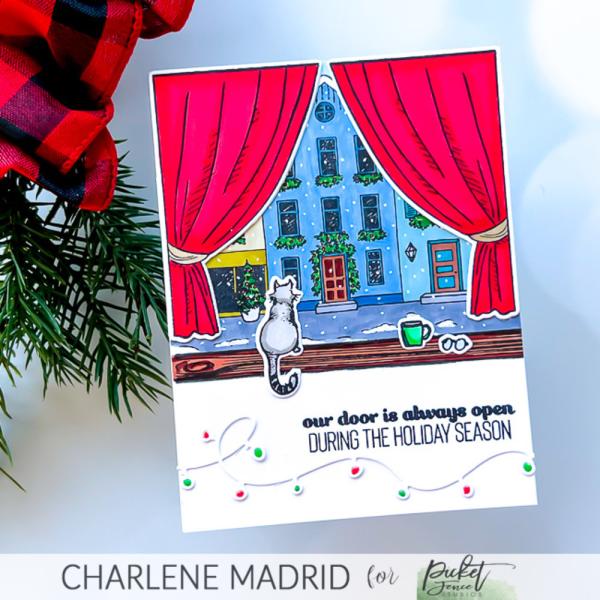 Picket Fence Studios - Dies - "Scene Building Strings of Lights " - Stanze (PFSD-276)