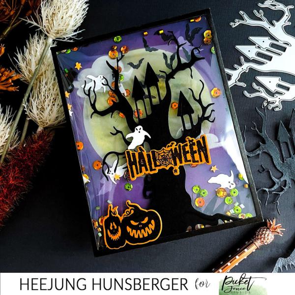 Picket Fence Studios - Clear Stamp - "Such a Fright " - Stempel 