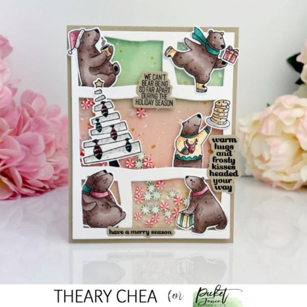 Picket Fence Studios - Dies - "A Polar Bear Christmas " - Stanze 