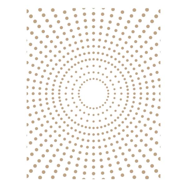 Spellbinders Hotfoil Plate - "Hypnotic Background"