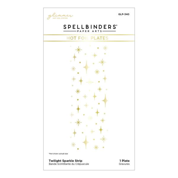 Spellbinders Hotfoil Plate - "Twilight Sparkle Strip " Glimmer