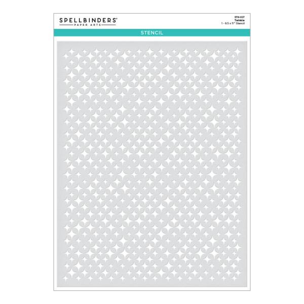 Spellbinders Stencil "Twinkle" - Schablone
