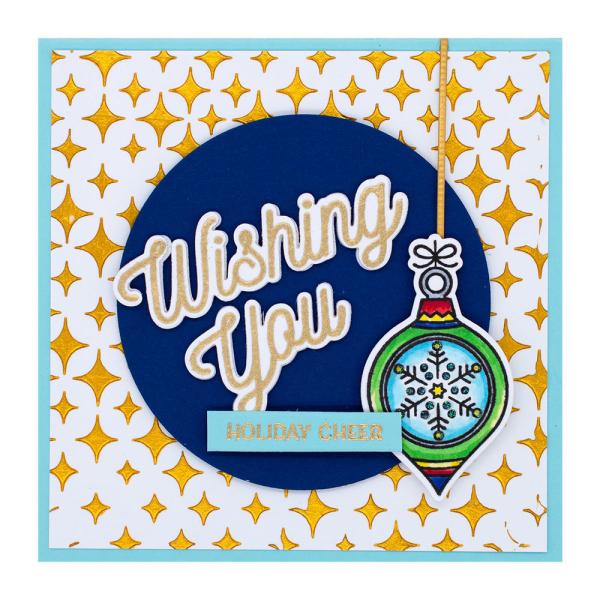 Spellbinders Stencil "Twinkle" - Schablone