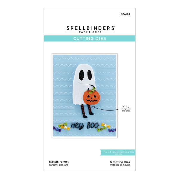 Spellbinders Dies "Dancin' Ghost" Stanzschablonen