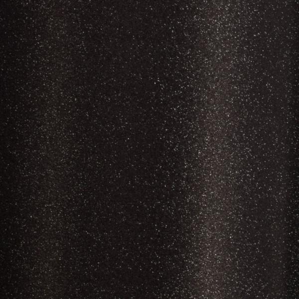  Florence - Glitzerpapier 5 Bogen A4 - Schwarz - Selbstklebendes Glitzerpapier 