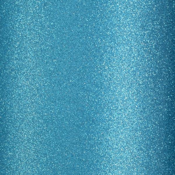  Florence - Glitzerpapier 5 Bogen A4 - Türkis - Selbstklebendes Glitzerpapier 