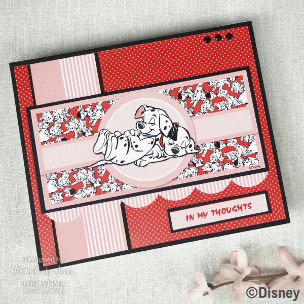 Creative Expressions - Card Making Kit 8x8 Inch - 101 Dalmatians  